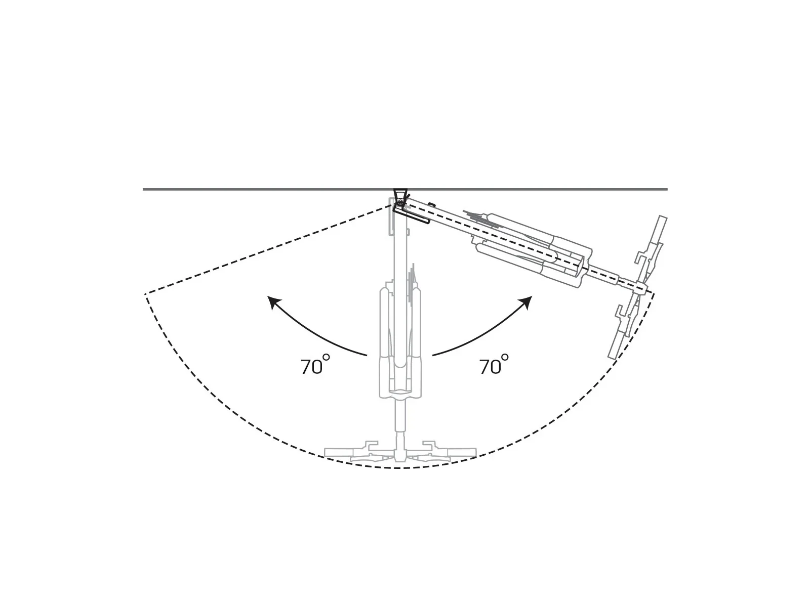Topeak Bicycle Vertical Wall Mount - Image 3