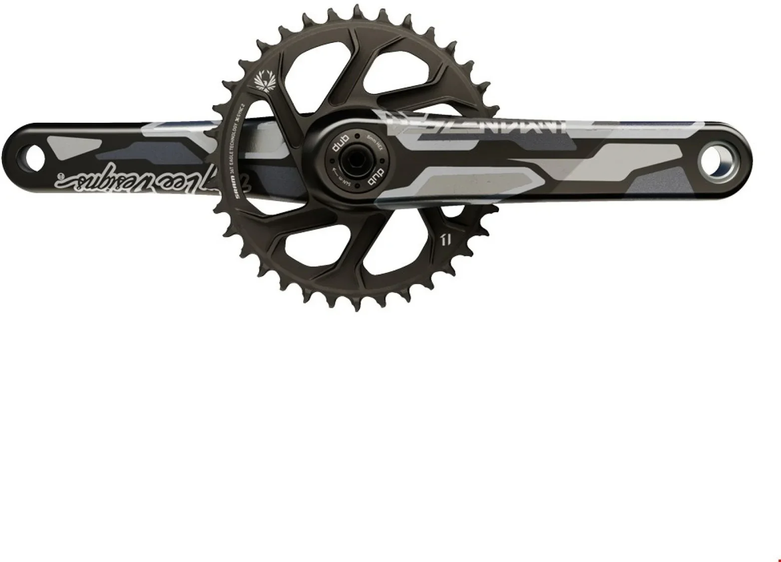 Truvativ Crank Descendant CoLab Troy Lee Designs Eagle Downhill DUB83 12s - Image 2