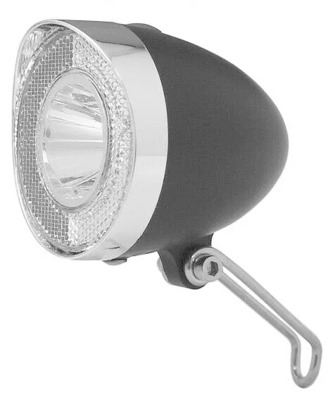 Union Battery-LED Front Light "Klassik" UN-4915 - Black