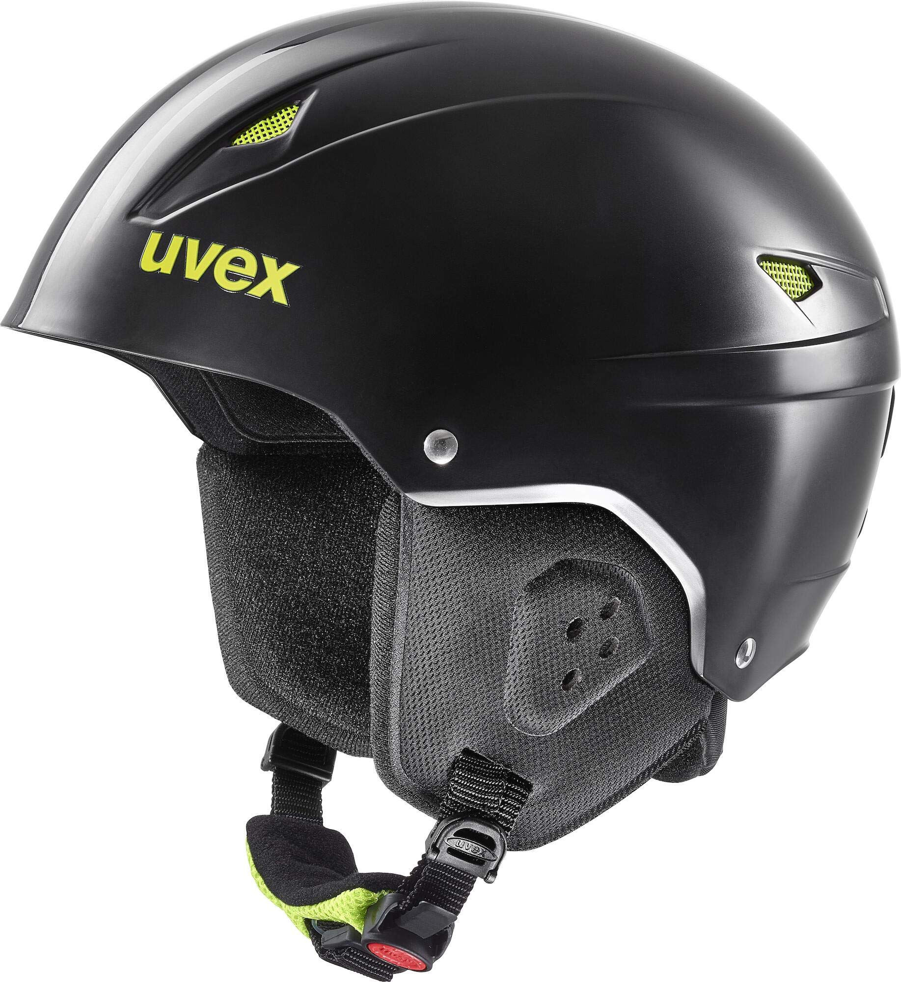 Uvex Helmet Eco Black Matt Yellow