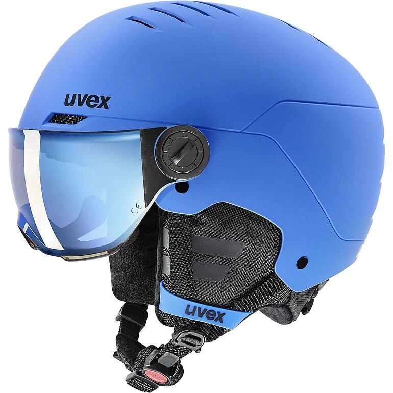 Uvex Helmet Rocket Jr Visor Blue Matt