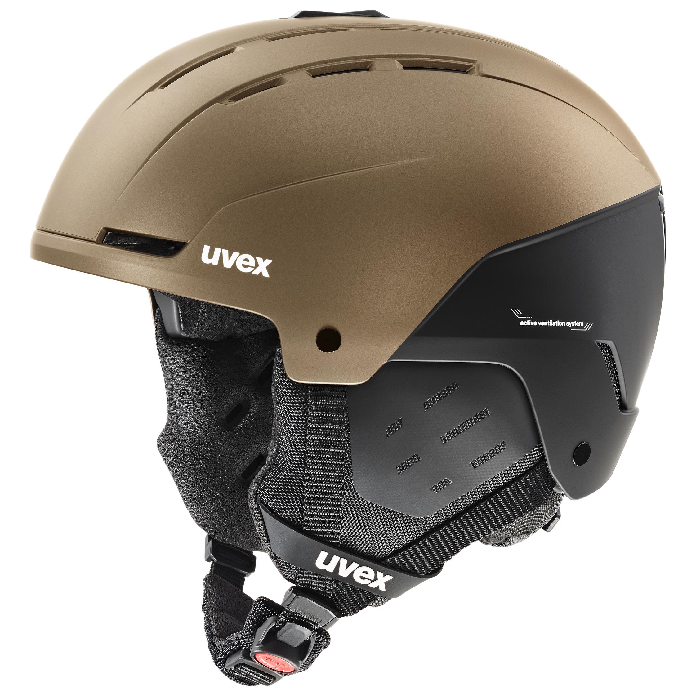 Uvex Helmet Stance Brown Black Matt