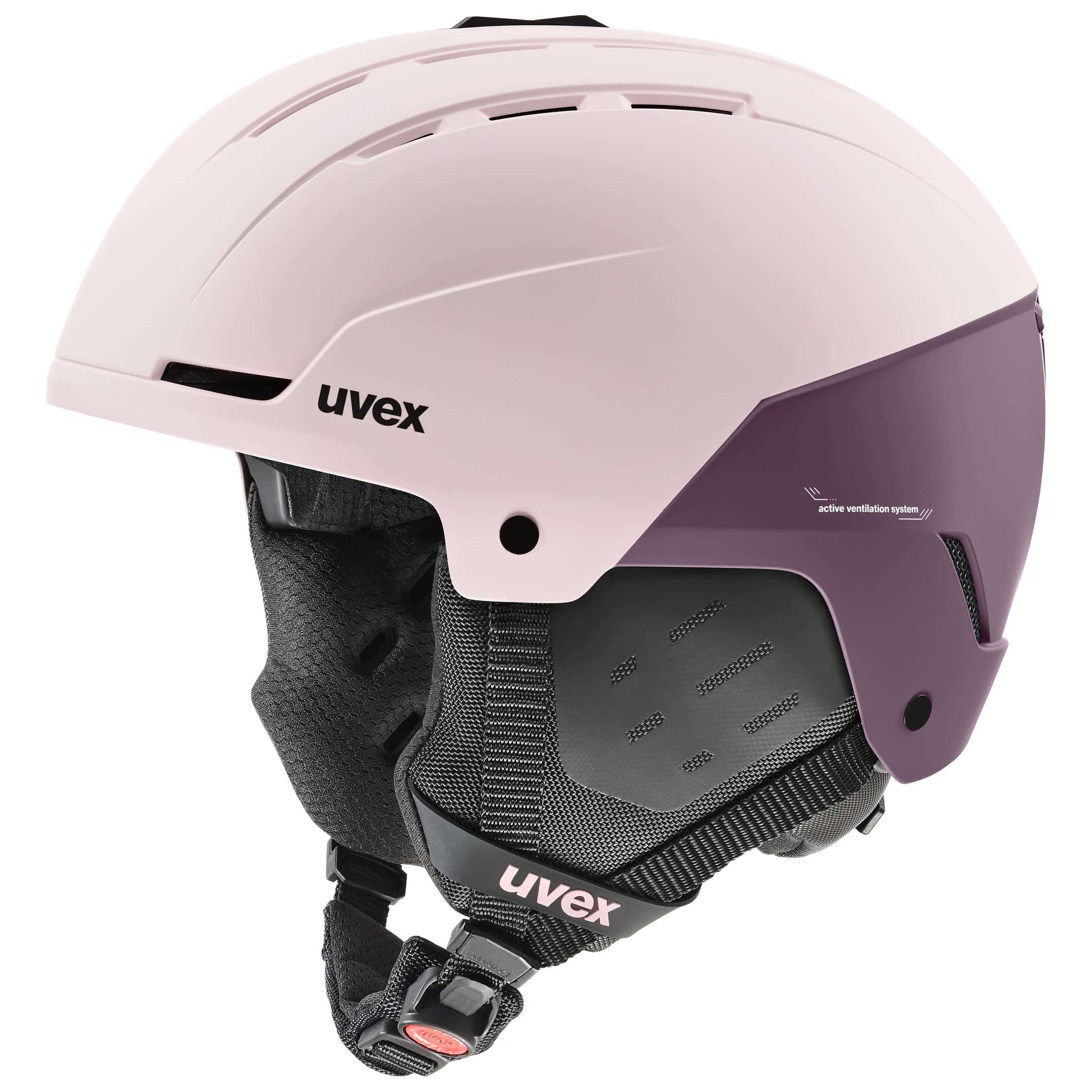 Uvex Helmet Stance Powder Plum Matt