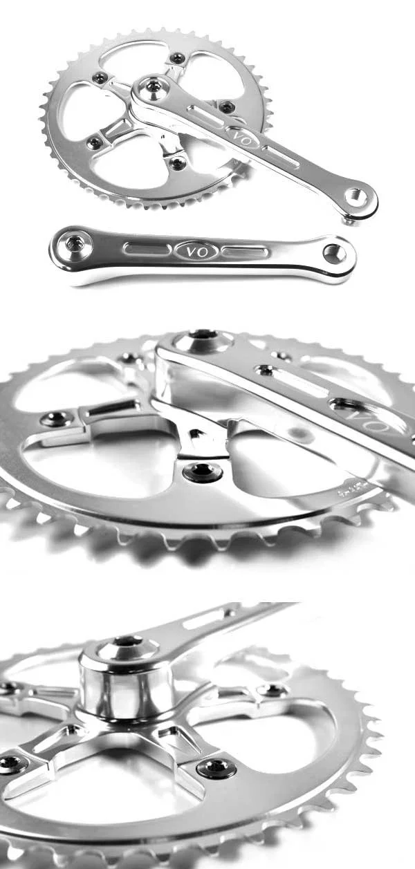 Velo Orange Grand Cru Fluted Single Crankset MK2