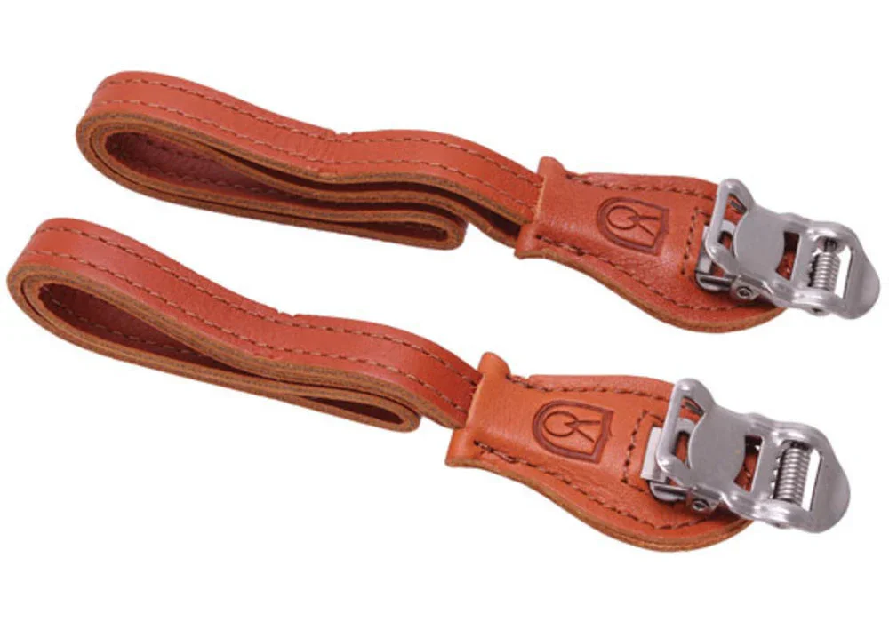 Velo Orange Laminated Leather Toe Straps - Image 5