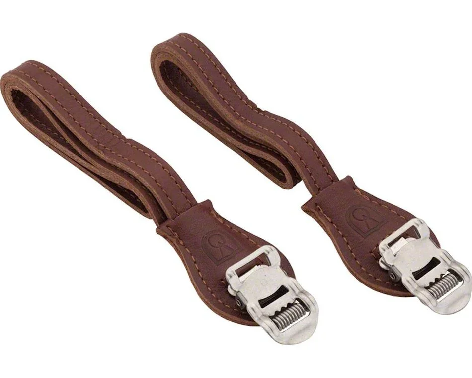 Velo Orange Laminated Leather Toe Straps - Image 6