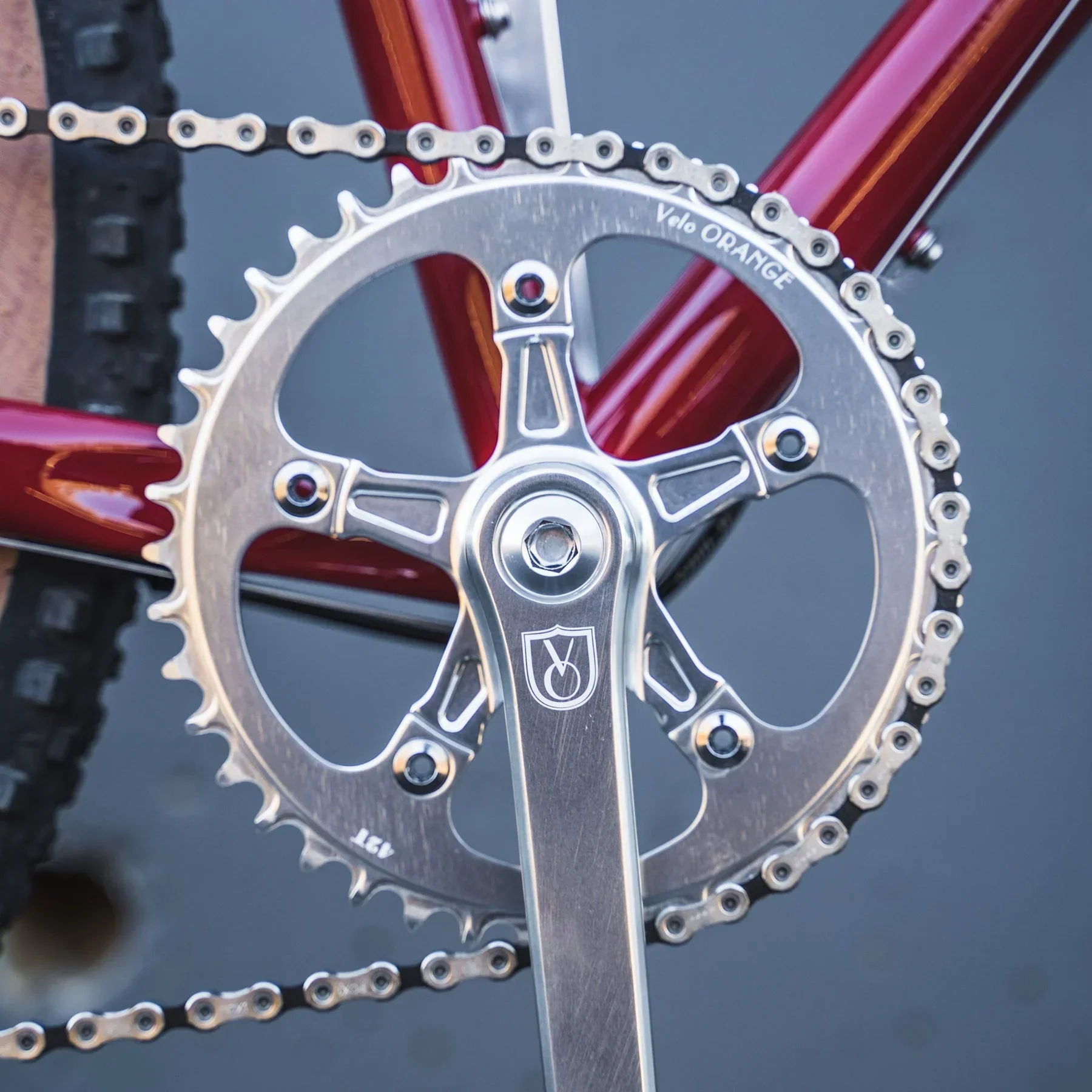 Velo Orange Single Ring Crankset Narrow-Wide - Image 2