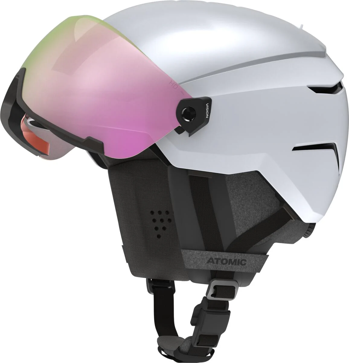 VOLANT helmet Amid Visor HD PLUS silver/grey w/pink copper HD C2-3 - Image 2