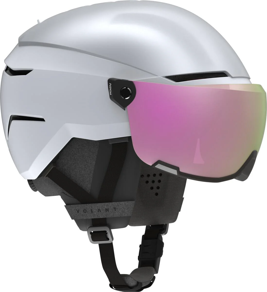 VOLANT helmet Amid Visor HD PLUS silver/grey w/pink copper HD C2-3 - Image 3