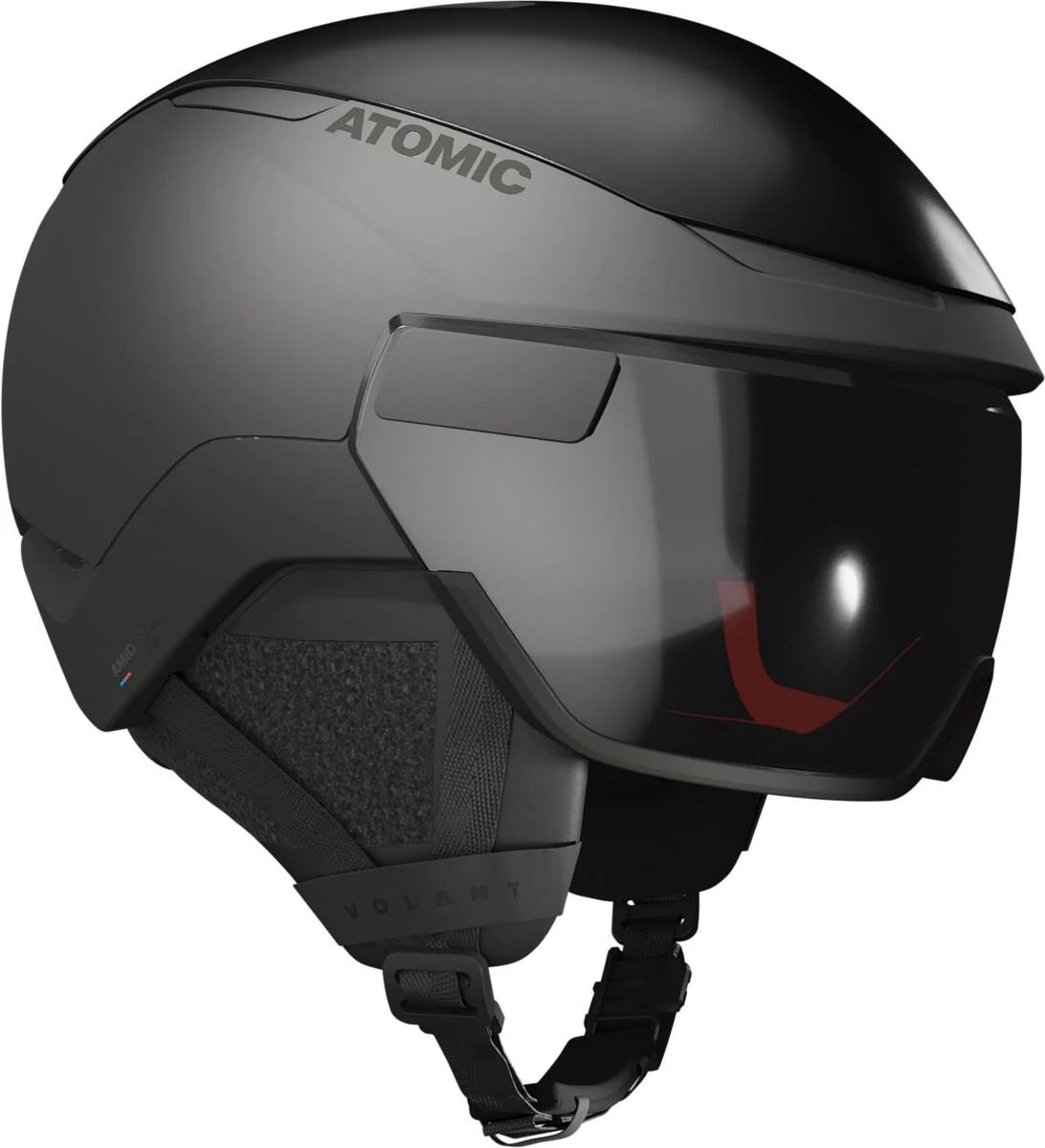 VOLANT helmet Volant Visor black metallic w/silver HD C2-3 - Image 3