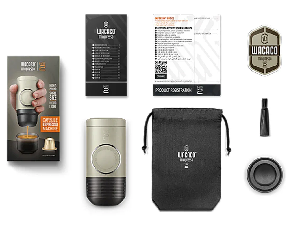 WACACO Minipresso NS2 Portable Espresso Machine