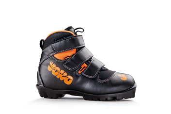 YOKO XC Skiing Boots YXB3 Velcro Jr Black/Orange